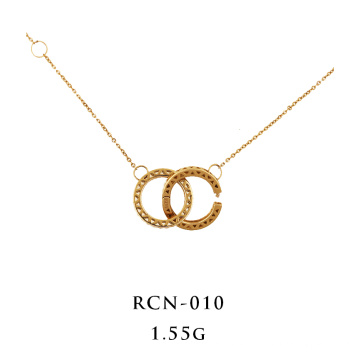 Interlocking Necklace 18K Yellow Gold